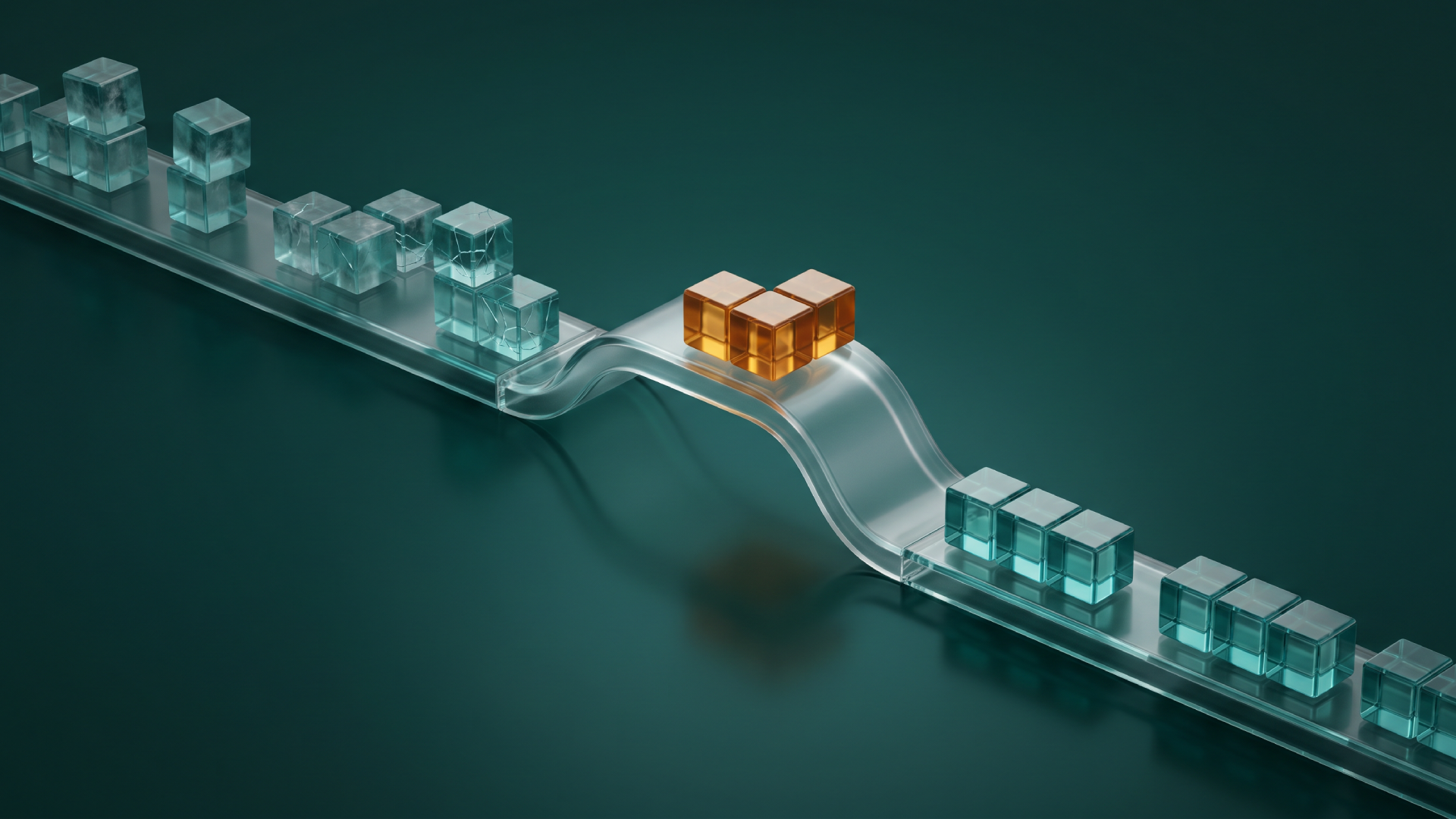 Cover image for a blog on switching test automation tools, featuring a visual comparison of test automation evaluation criteria such as tool reliability, maintenance effort, test stability, technology coverage, CI/CD integration, deployment flexibility, and long-term scalability for QA teams.