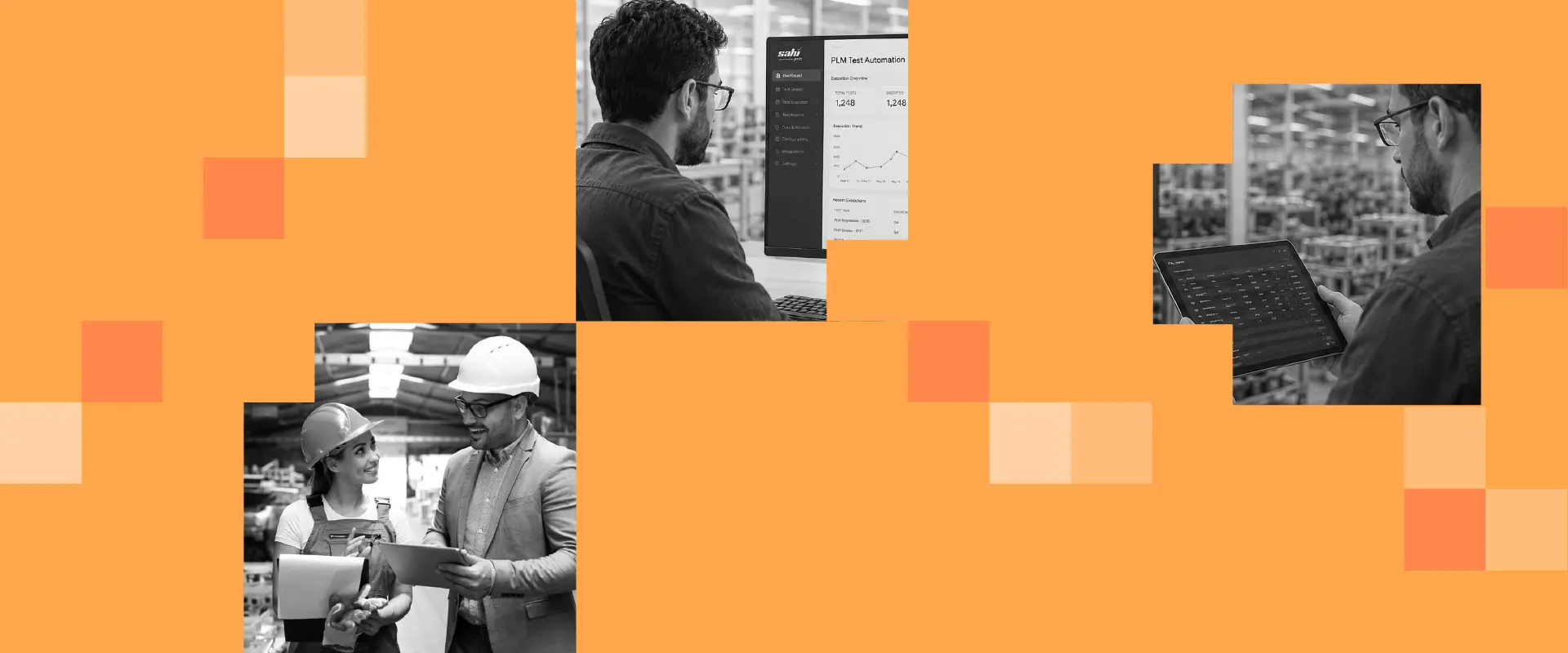 PLM test automation tools comparison for high-mix manufacturing, covering solutions for web, Java, desktop, OCR, and complex PLM workflows.